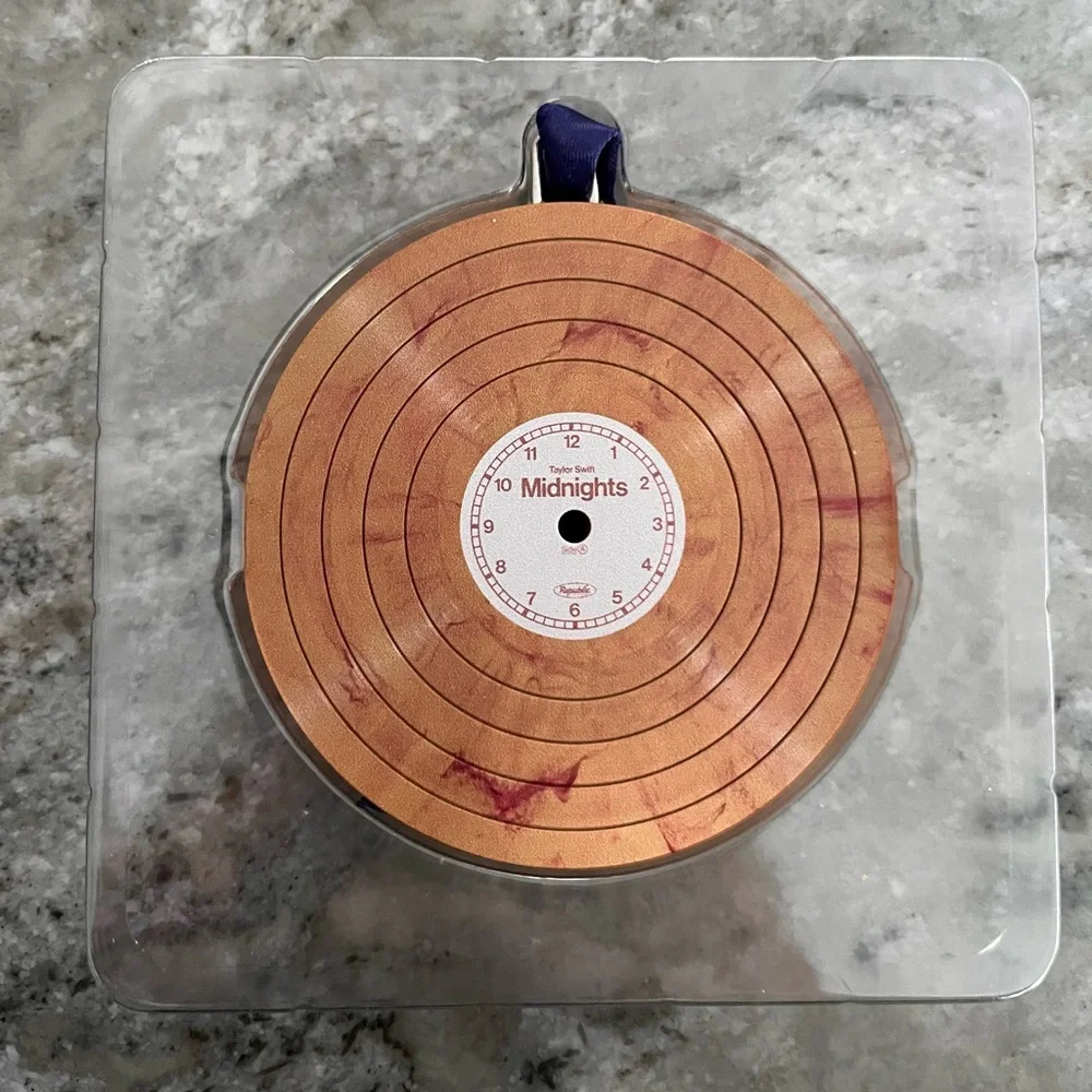 Taylor Swift Midnights Vinyl Record Ornament - Picture 3 of 5